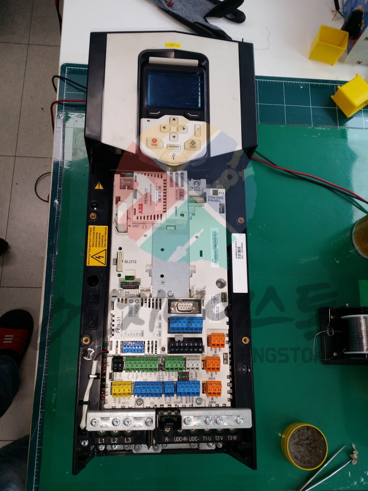  현장방문 / abb ACS880 인버터수리 / ACS880-01-061A-3인버터수리 / ABB인버터수리 (충북 충주)