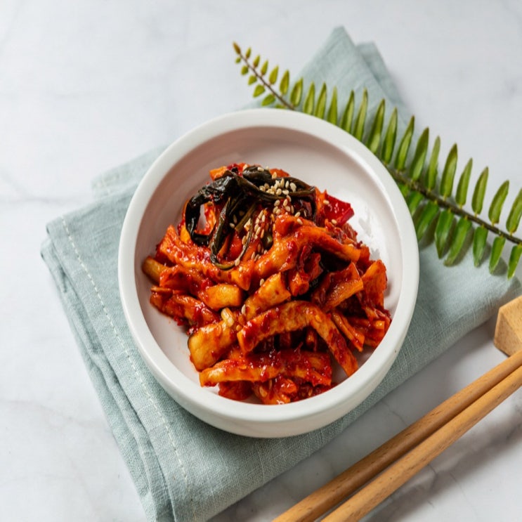 후기가 좋은 미강착한먹거리 무말랭이 양념 무침 500g 1kg 2kg 4kg 가락시장 직배송 자취생 반찬, 1개 좋아요 후기가 좋은 미강착한먹거리 무말랭이 양념 무침 500g 1kg 2kg 4kg 가락시장 직배송 자취생 반찬, 1개 좋아요