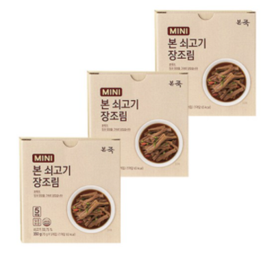 구매평 좋은 본죽 본 쇠고기 미니 장조림, 70g, 60개 ···