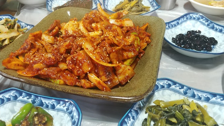 강원도 고성 마산봉 맛집 - 꿀벌식당