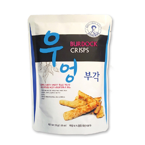 잘팔리는 오희숙전통부각 명인 우엉부각, 30g, 1개 ···