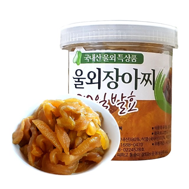 선호도 좋은 군산 울외장아찌 나라스케 장아찌 반찬 500g, 1box 추천합니다