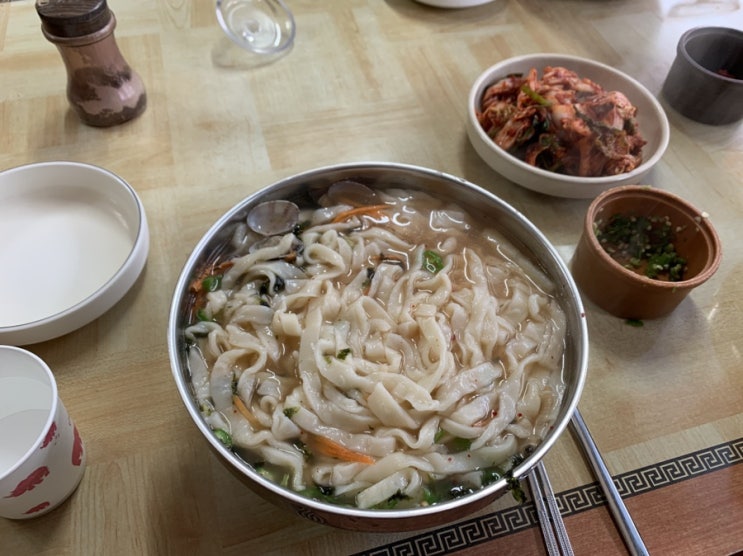  오늘일기 5일차_ 방학동 햇빛 칼국수집 해물 칼국수