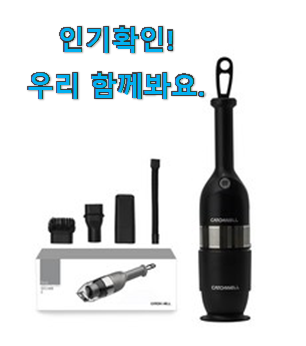  특가 핸디 청소기 차량용 굿템 강추합니당