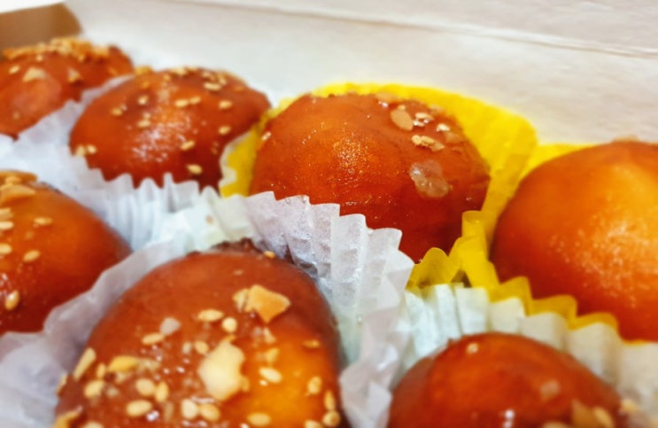  통영 꿀빵 / 국산팥을 알차게 품고있는 통영전통꿀빵