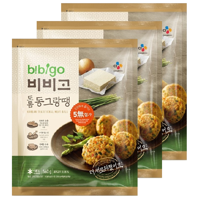 후기가 좋은 비비고 도톰 동그랑땡 (냉동), 560g, 3개 좋아요 후기가 좋은 비비고 도톰 동그랑땡 (냉동), 560g, 3개 좋아요