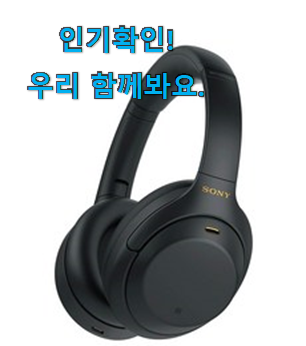  특별한 노이즈캔슬링 헤드폰 물건 이건 사야돼!