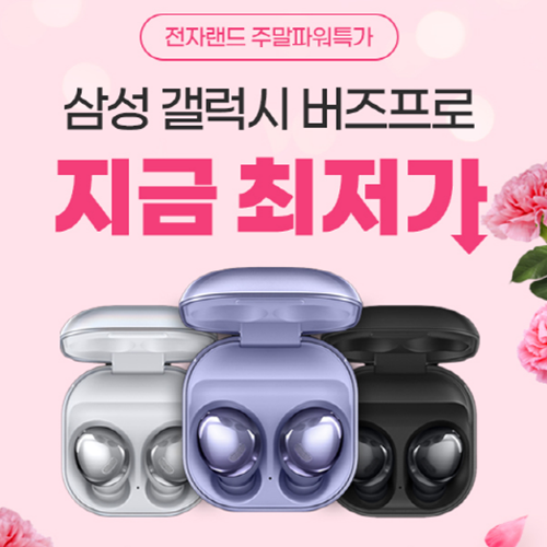  갤럭시 버즈프로, 믹서기 최저가로 만나보세요!