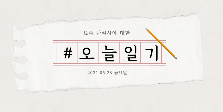  [오늘일기] 2021.05.28 오늘은 텃밭 상추 수확