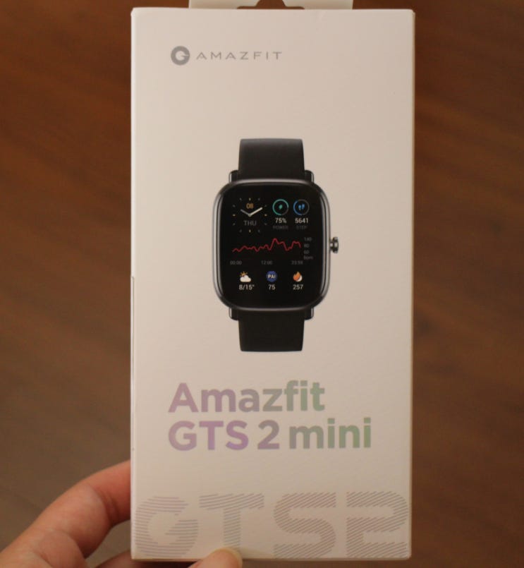  스마트워치 _ 어메이즈핏 amazfit GTS2 mini 50대 엄마 사용 후기