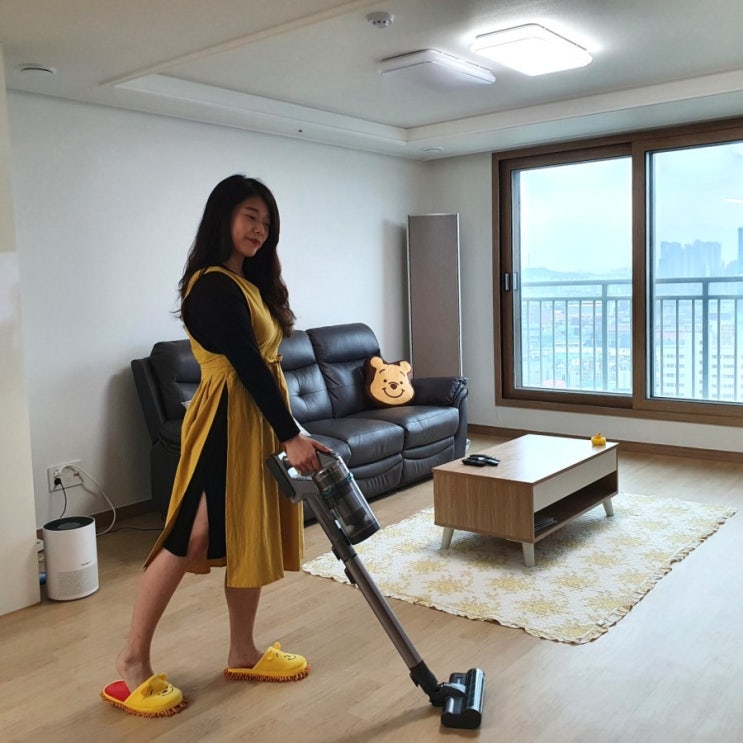  린넨원피스앞치마, 신혼놀이 - 비텐