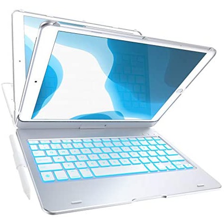 후기가 정말 좋은 아이패드 8세대 키보드 케이스 K32 YEKBEE iPad 8th Gen (10.2-inch 2020) Keyboard Case - 7th Gen Air, Sil 후기가 정말 좋은 아이패드 8세대 키보드 케이스 K32 YEKBEE iPad 8th Gen (10.2-inch 2020) Keyboard Case - 7th Gen Air, Sil
