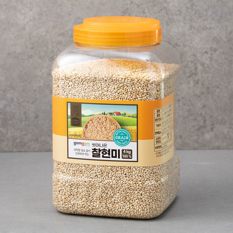 최근 많이 팔린 곰곰 씻어나온 찰현미, 4kg, 1개 추천합니다 최근 많이 팔린 곰곰 씻어나온 찰현미, 4kg, 1개 추천합니다