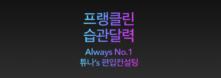  [튜나's 편입칼럼] 128. 프랭클린명언 + 프랭클린 습관 달력