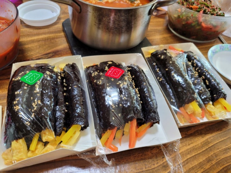  라온이의 오늘 하루는?! 광주꼬마김밥 맛집찾음!!! #오늘일기 #블챌 .여섯번째.