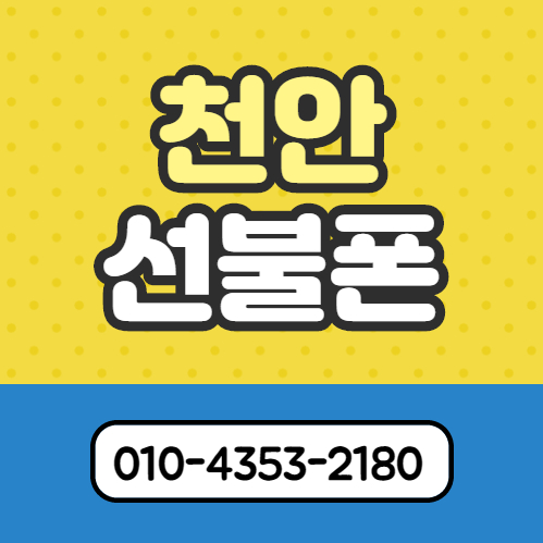  천안선불폰 다이소유심으로 비대면 개통하자