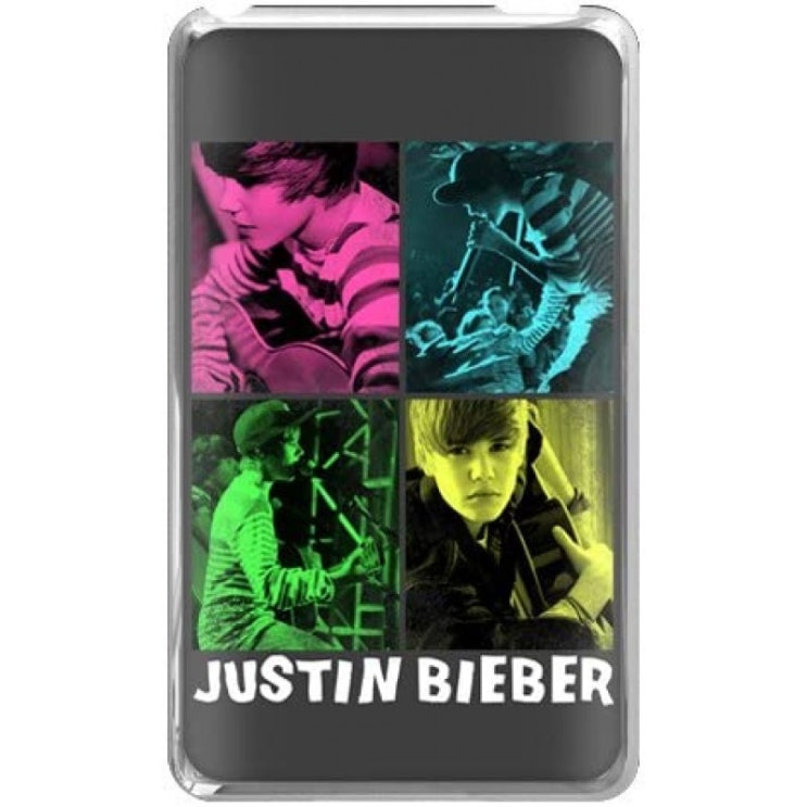 선호도 좋은 Apple iPod Classic 80/120/160용 MusicSkins Justin Bieber 4square 스킨, 단일옵션, 단일옵션 추천해요