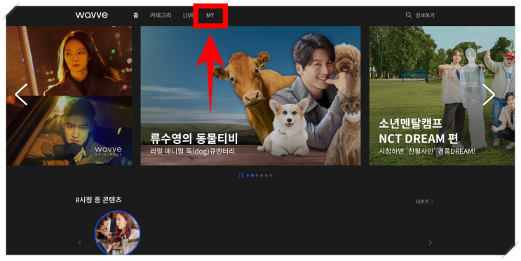 웨이브 이용권과 결제수단 변경 및 해지 방법
