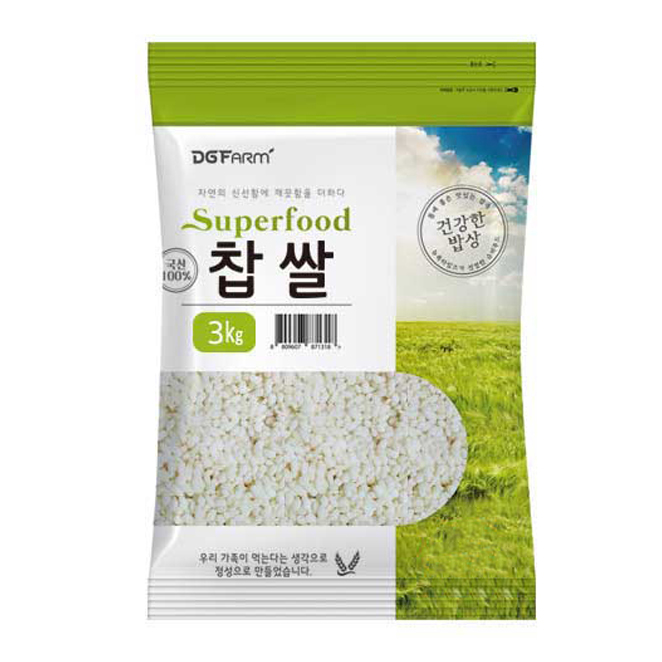 많이 팔린 대구농산 찹쌀, 3kg, 1개 추천해요