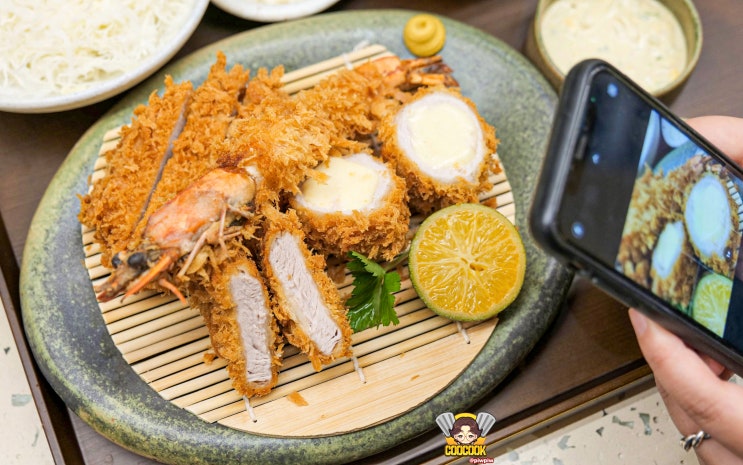 [용산 맛집] 카츠8 | 용산 아이파크몰 신상 맛집 | 예쁜 공간에서 즐기는 돈카츠 카이센동 후토마키
