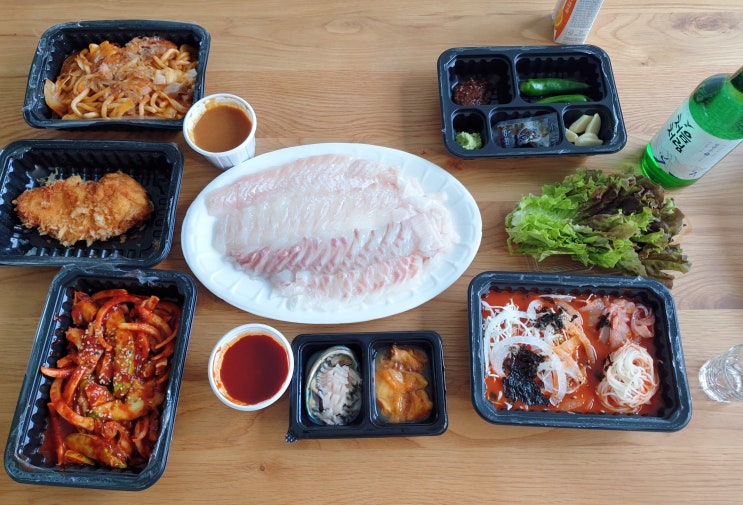  강릉회포장 퀄리티가 남달랐던 남항진맛집 해마루