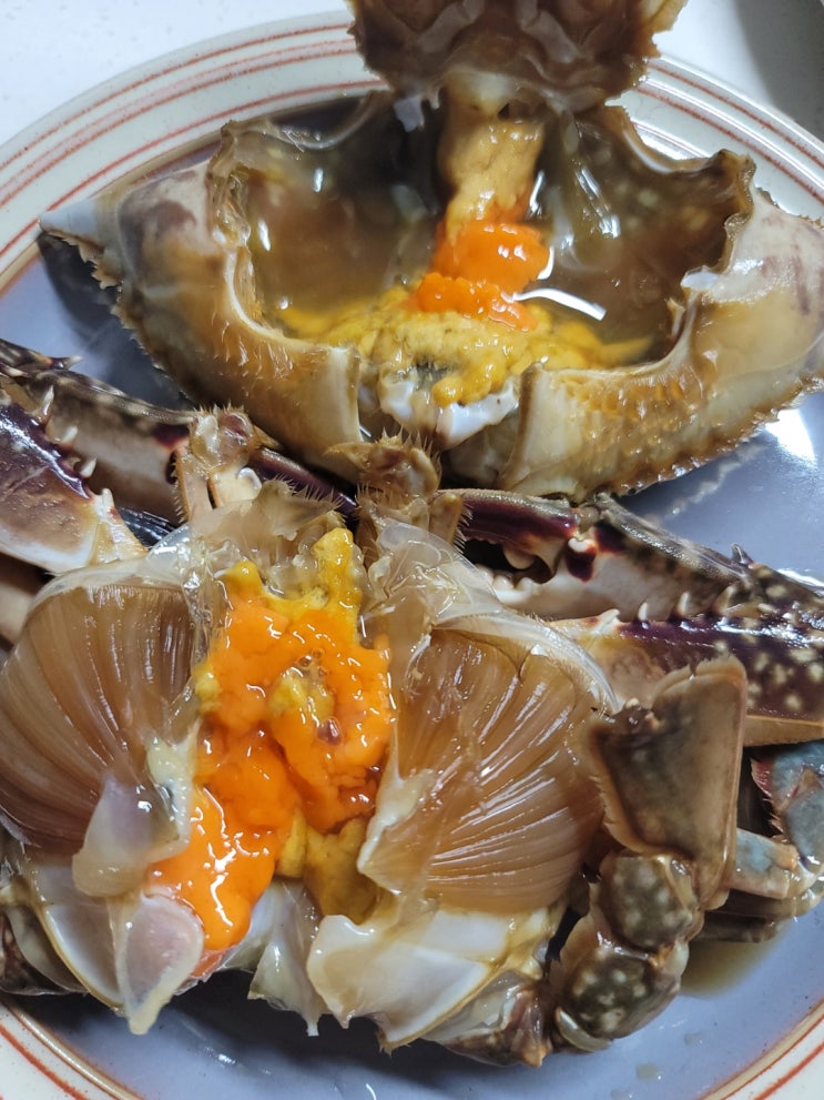  간장게장 배달(알품게 삼대인천게장)두번째.. - 받은후 2일있다 먹은 후기..