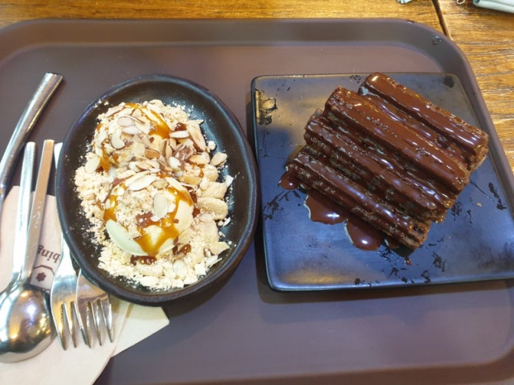  친구만나서 공부하기로 마음먹은 날