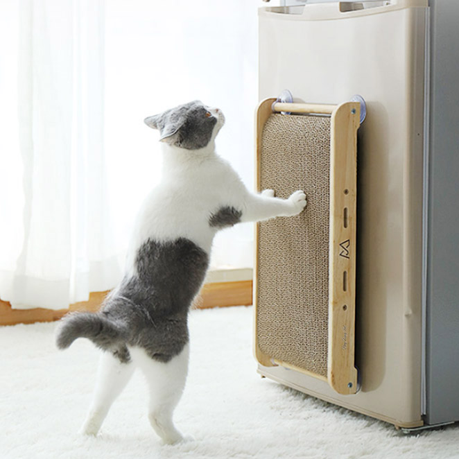 선호도 높은 딩동펫 반려동물 고양이 수직스크래쳐, 혼합색상, 1개 ··· 선호도 높은 딩동펫 반려동물 고양이 수직스크래쳐, 혼합색상, 1개 ···