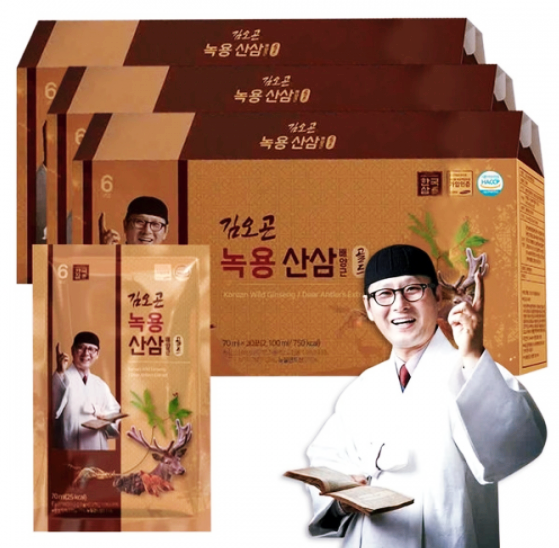  김오곤 원장의 녹용산삼 배양근 골드 효능