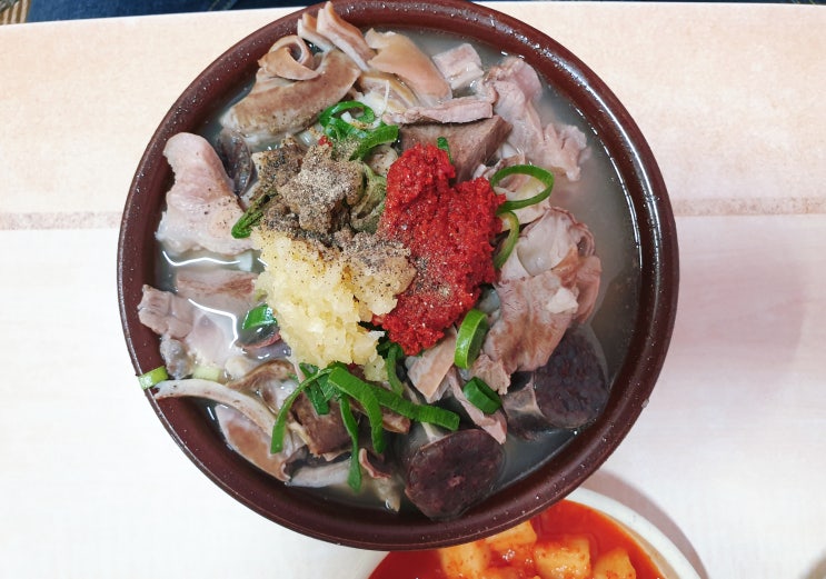  구미 가볼만한곳 산더미국밥으로 유명한 성주순대