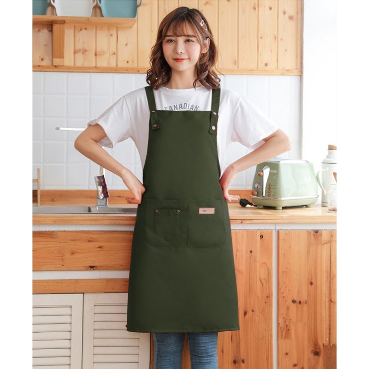 핵가성비 좋은 모올글래드 H형 똑딱이 생활방수 앞치마 카페 바리스타 식당 업소용 로고 자수 나염, 1개, H형 똑딱이 생활방수 앞치마(카키그레이) 좋아요 핵가성비 좋은 모올글래드 H형 똑딱이 생활방수 앞치마 카페 바리스타 식당 업소용 로고 자수 나염, 1개, H형 똑딱이 생활방수 앞치마(카키그레이) 좋아요