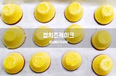  컵치즈케이크를 만들어 보아요