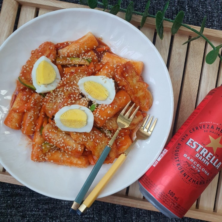  [더오담] 떡볶이 밀키트 남문떡볶이 집에서 쉽게 만들어먹기:))