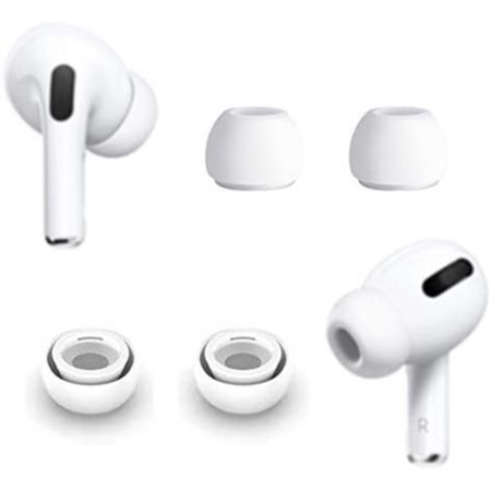 리뷰가 좋은 ALXCD 2 Pairs Ear Tips Replacement for AirPods Pro Headphones MWP22AMA Silicone Earbud Eargel 리뷰가 좋은 ALXCD 2 Pairs Ear Tips Replacement for AirPods Pro Headphones MWP22AMA Silicone Earbud Eargel