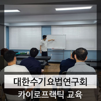  카이로프랙틱 교육 (흉추 평가와 촉진)