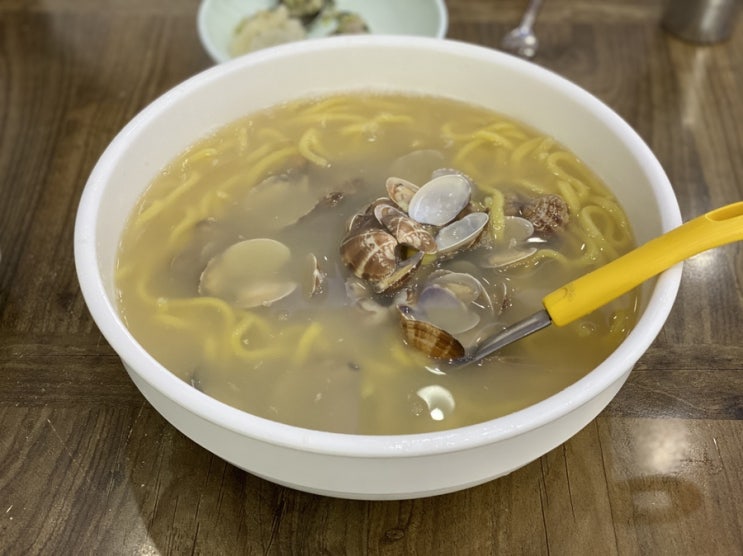  [황도바지락손칼국수]보정동카페거리맛집