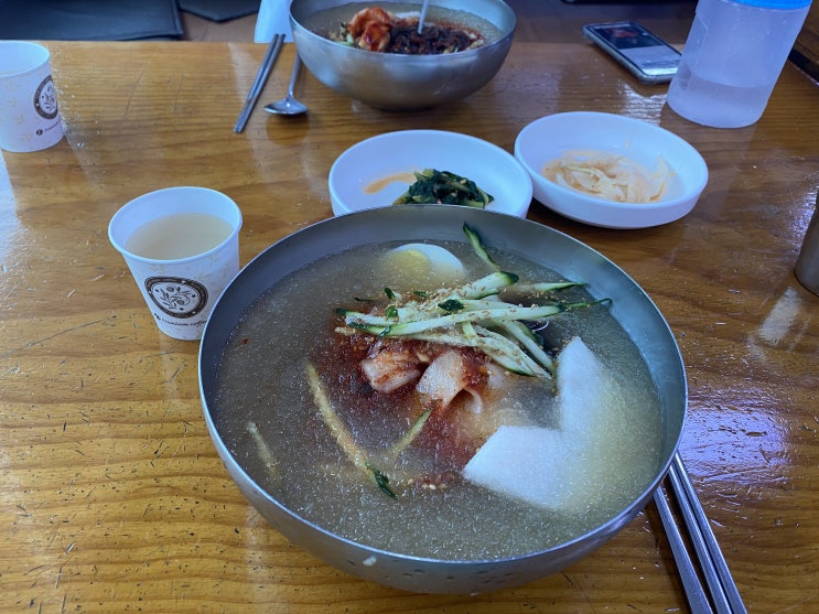 화성봉담맛집 _ 청학동칡냉면