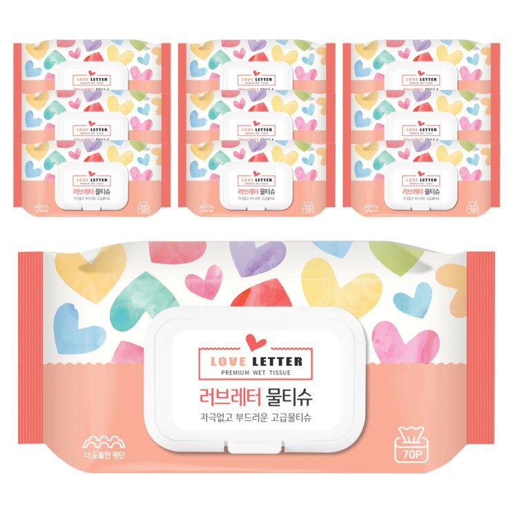 선택고민 해결 러브레터 프리미엄 엠보싱 유아물티슈 캡형, 70매, 10개 ··· 선택고민 해결 러브레터 프리미엄 엠보싱 유아물티슈 캡형, 70매, 10개 ···