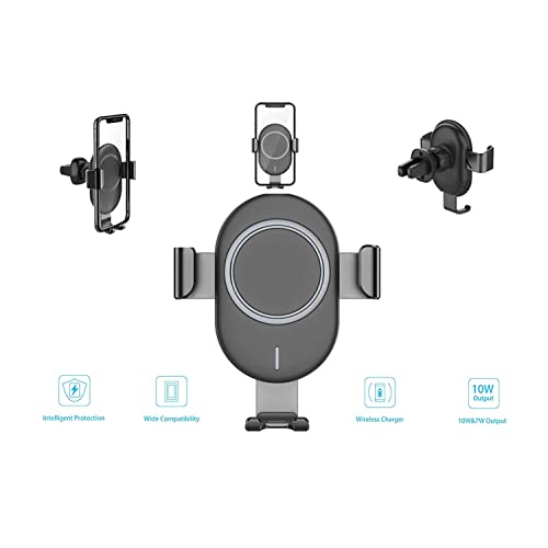 선호도 좋은 무선 자동차 충전기 환기 휴대 전화 홀더 7.5W 호환 iPhone XS XS XS XS XS XS 8 80W 호환 삼성 갤럭시 S9 S9 S9 S8 S8 S10 S1