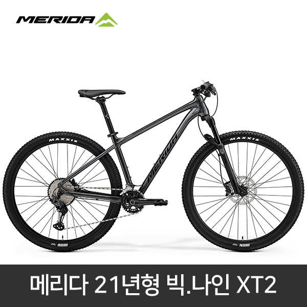 의외로 인기있는 [MERIDA] 메리다 2021년형 빅나인 XT2, 앤트러사이트블랙, L ···