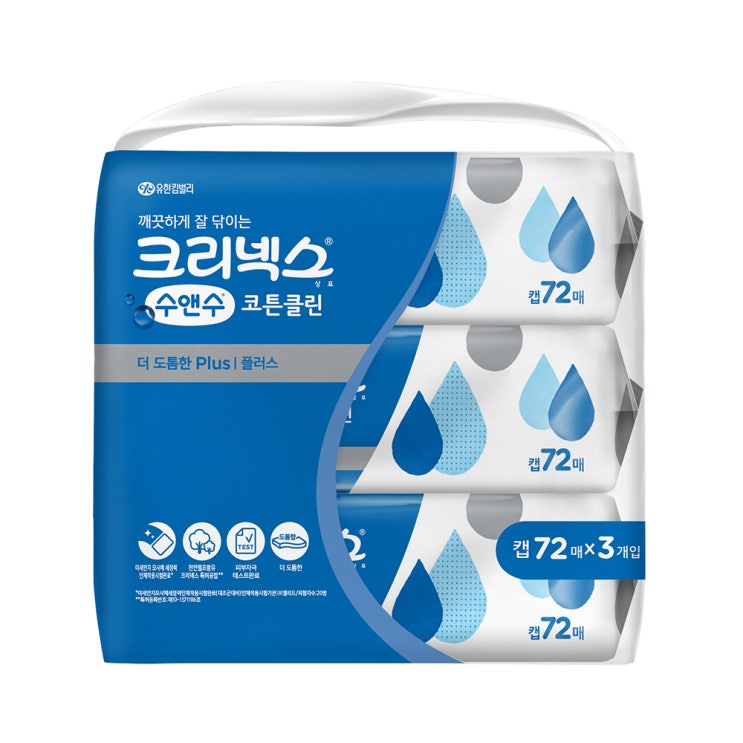최근 인기있는 크리넥스 수앤수 코튼클린 플러스 물티슈 캡형, 72개입, 3개 ··· 최근 인기있는 크리넥스 수앤수 코튼클린 플러스 물티슈 캡형, 72개입, 3개 ···