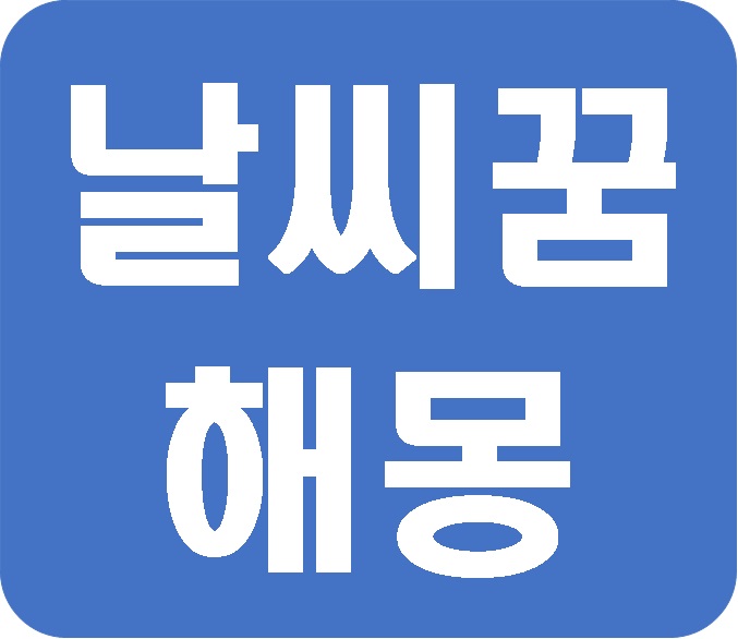  날씨꿈 해몽 폭우 태풍 우박 비오는 눈내리는 비맞는 꿈