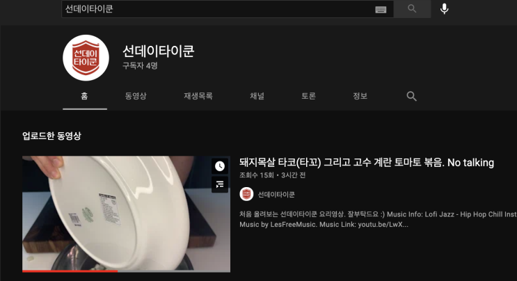  꼬꼬마 블로거, 유튜브 플랫폼에 기웃거리는 이야기
