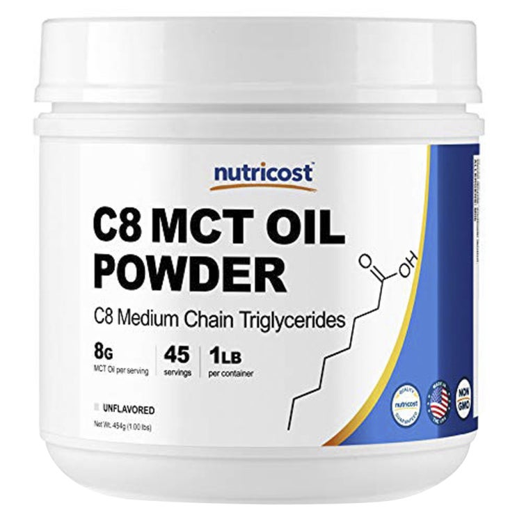 많이 팔린 뉴트리코스트 C8 MCT 오일 파우더 언플레이버드 글루텐 프리, 454g, 1개 ··· 많이 팔린 뉴트리코스트 C8 MCT 오일 파우더 언플레이버드 글루텐 프리, 454g, 1개 ···