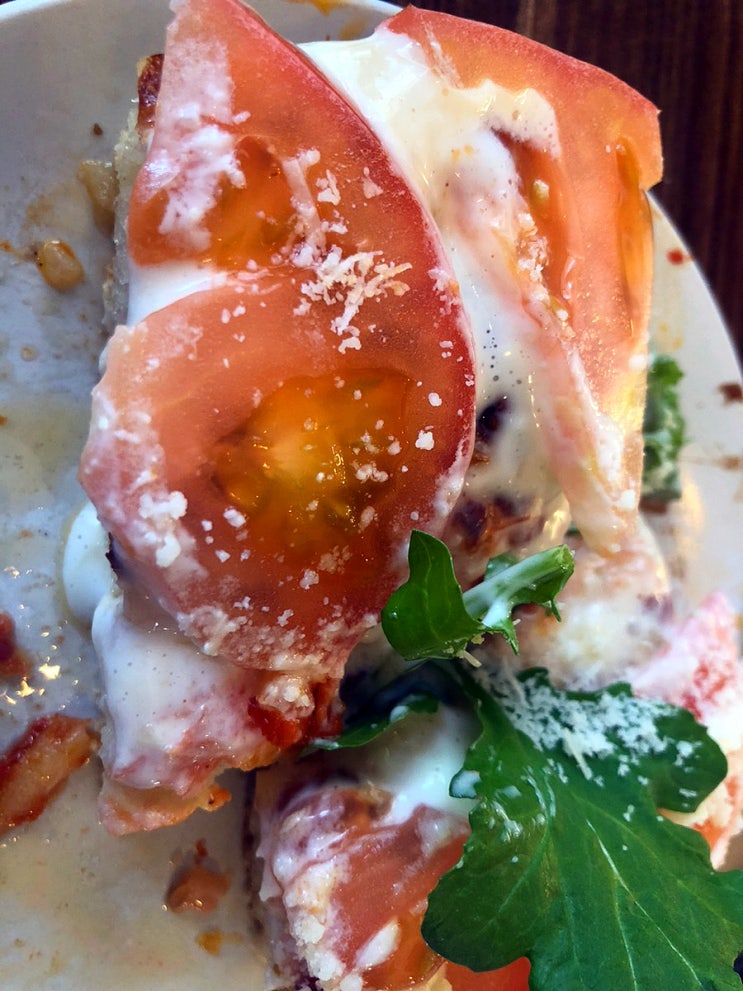  수서 강남구 밤고개로 율현동 피자리움 카페 pizzarium 네모 조각 피자 루콜라 랜치 쉬림프 오일 파스타 세곡동 유자