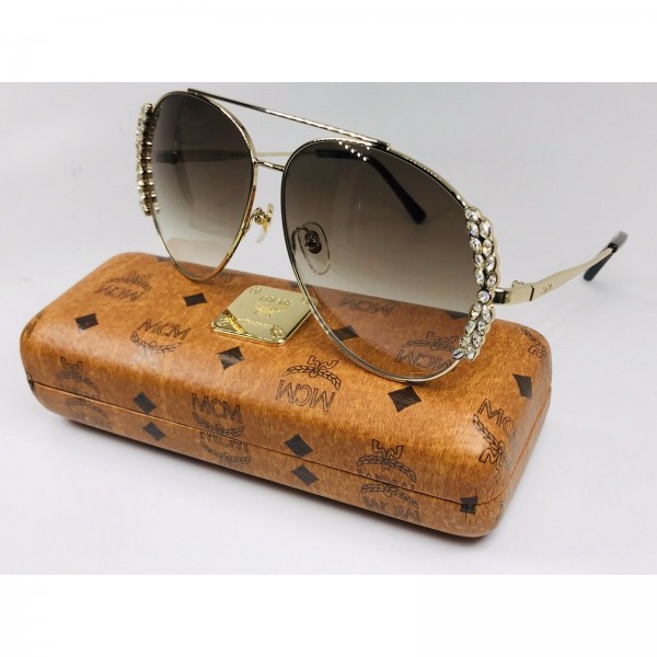 가성비 좋은 416101 / New MCM125S 717 Gold Aviator Sunglasses with Crystals 62mm with Case 좋아요 가성비 좋은 416101 / New MCM125S 717 Gold Aviator Sunglasses with Crystals 62mm with Case 좋아요