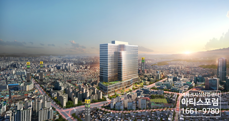  구로디지털단지 지식산업센터의 세대교체 에이스건설의 아티스포럼6월중 분양계약 시작