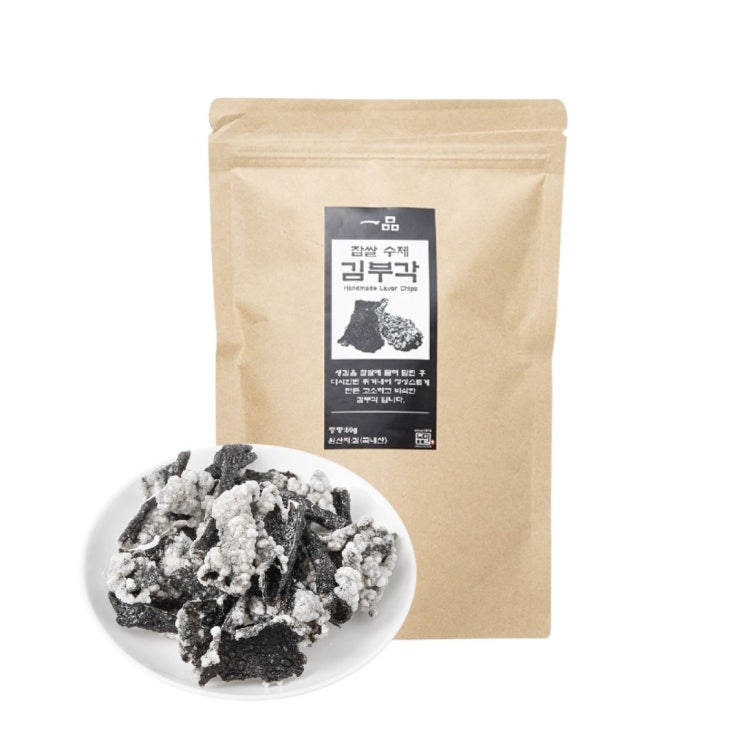 구매평 좋은 찹쌀 수제 일품 김부각 50g 최신유통일, 1개 좋아요 구매평 좋은 찹쌀 수제 일품 김부각 50g 최신유통일, 1개 좋아요
