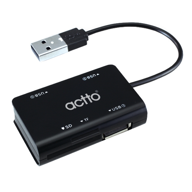 가성비갑 엑토 카드리더 겸용 USB 허브, CRH-06, 블랙 좋아요 가성비갑 엑토 카드리더 겸용 USB 허브, CRH-06, 블랙 좋아요