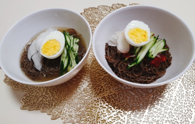 맛있는냉면 엄지 동치미 칡냉면